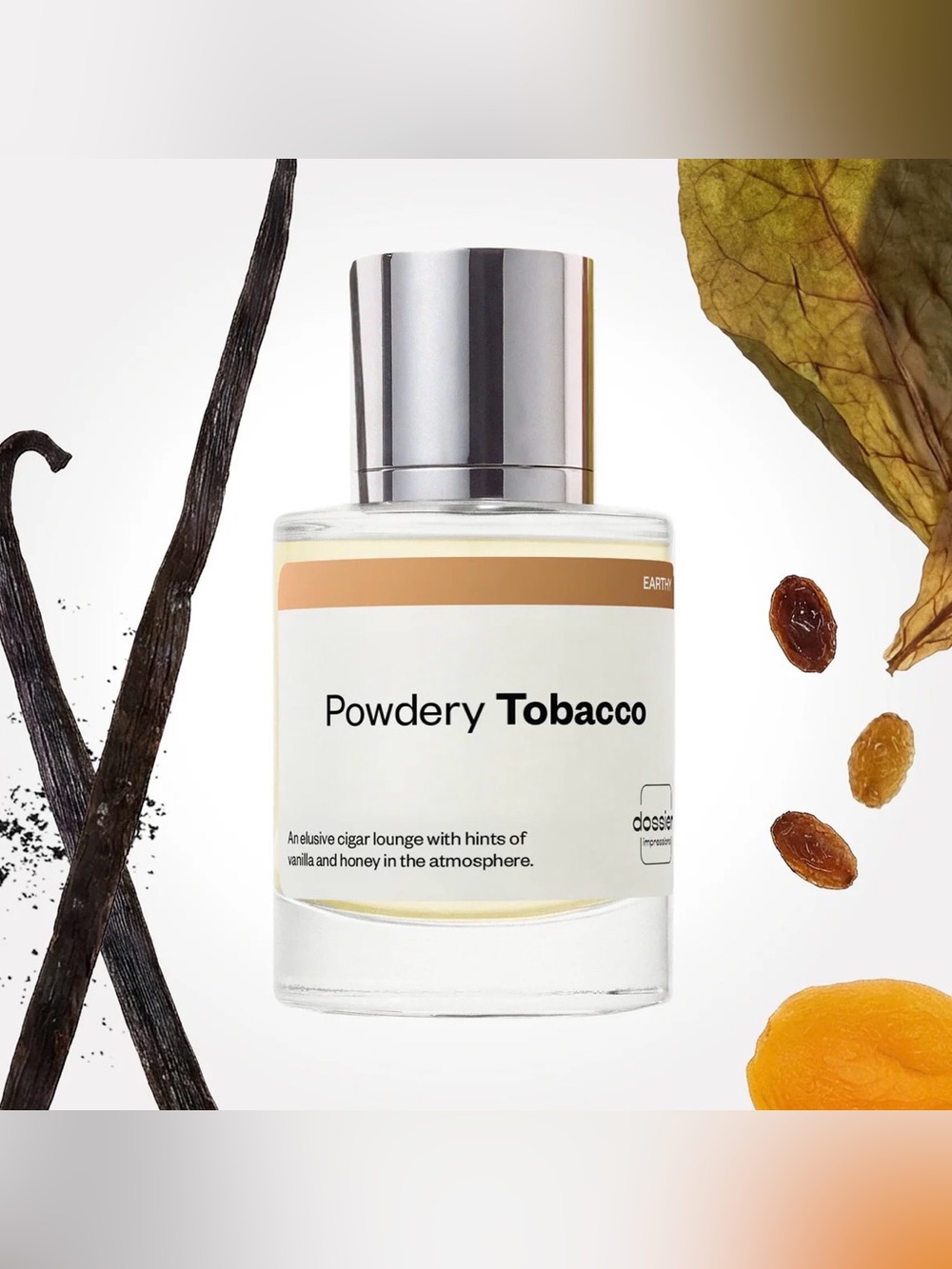 Powdery Tobacco Eau de Parfum - Dossier Inspired by Tom Ford’s Tobacco Vanille